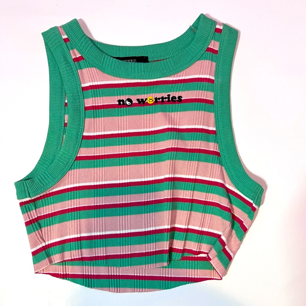 multi color tank top